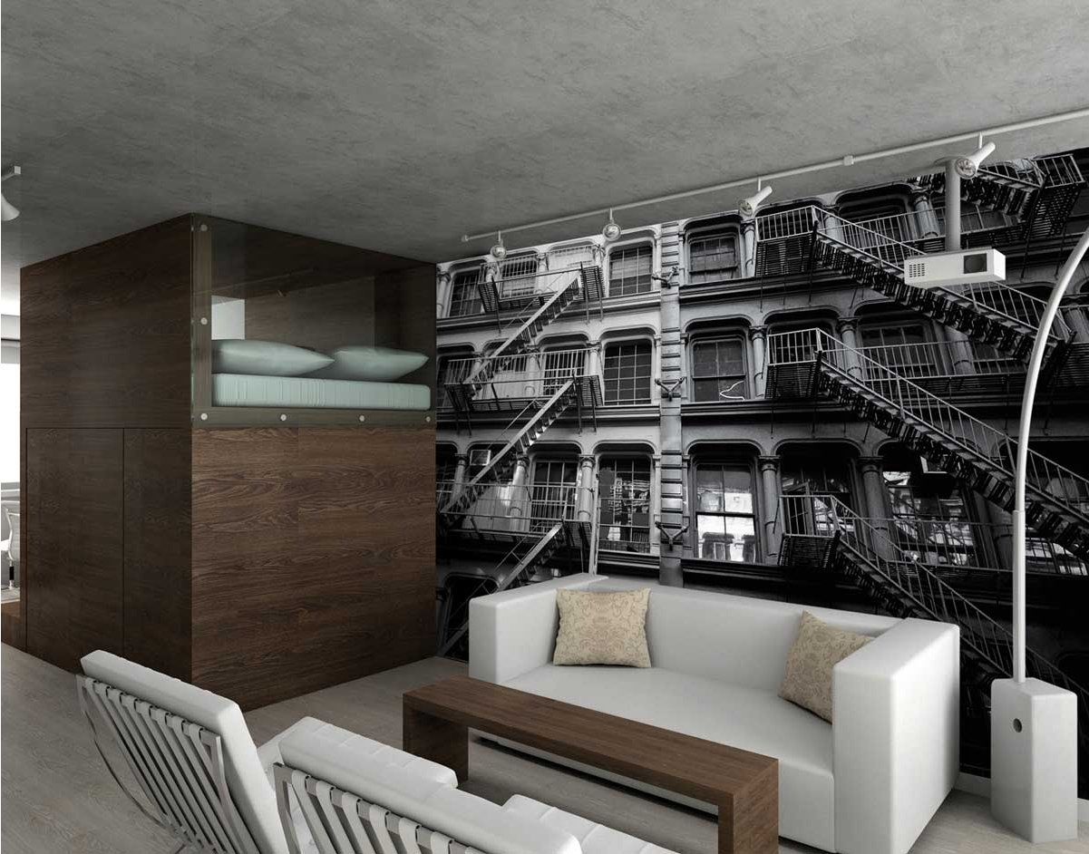 New York Fire Escapes Mural
