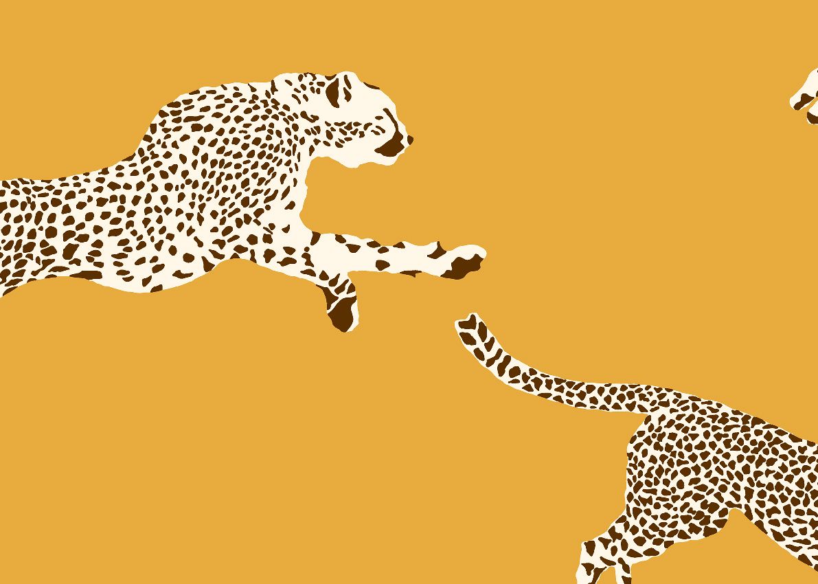 Yellow - Leaping Cheetah