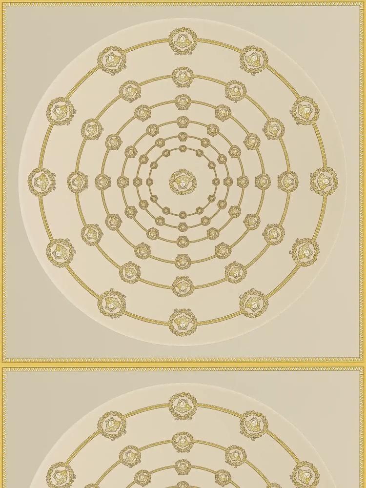 Taupe - Medusa Vortex by Versace