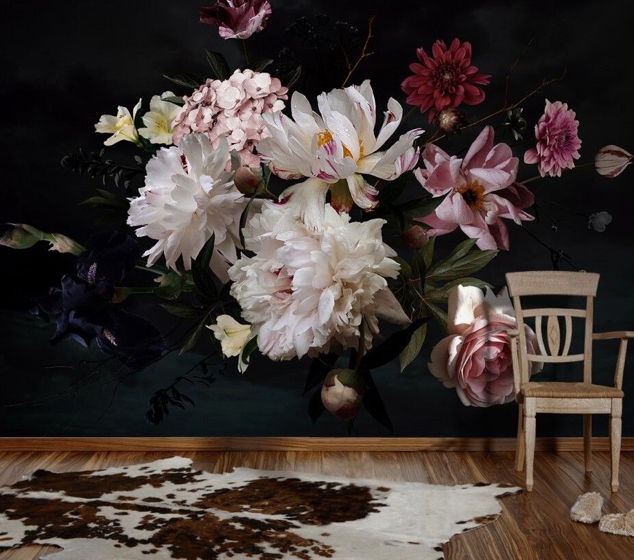 Bouquet Mural