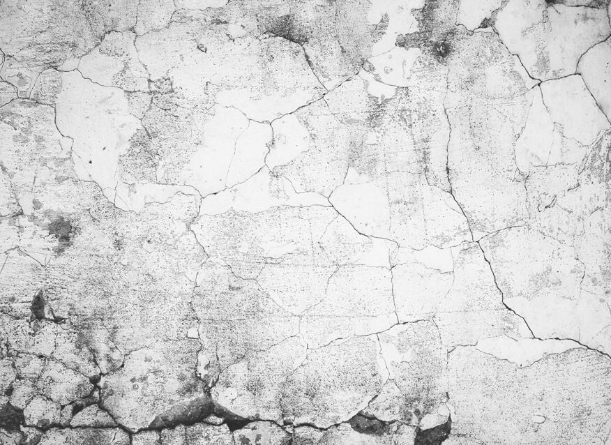 Cement Crack Mural