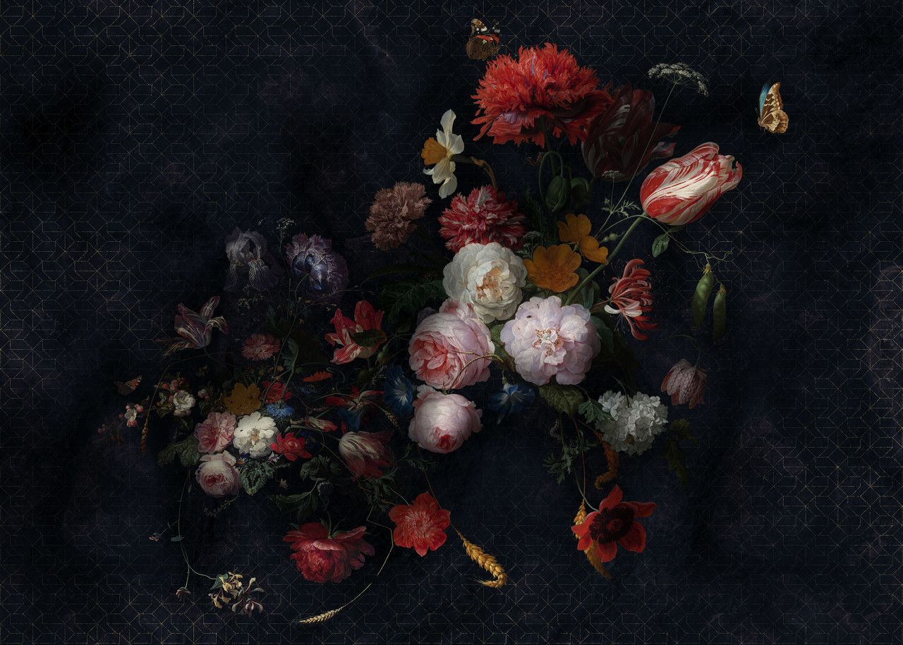 Amsterdam Flowers Mural