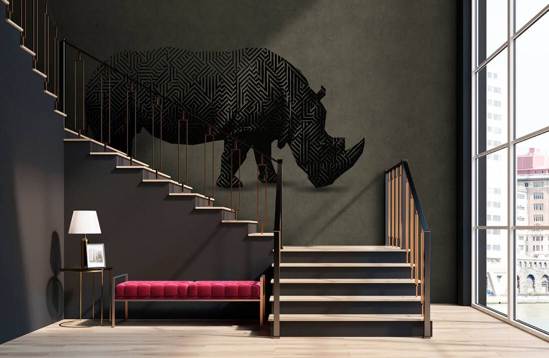 Rhino 1 Mural