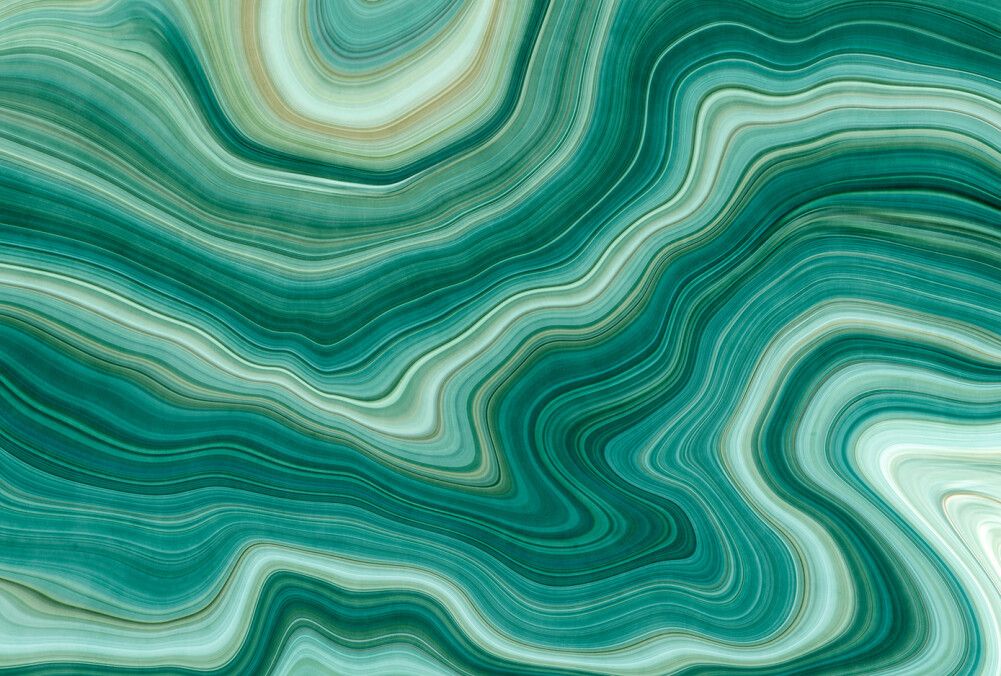 Gemstone Mural - Jade
