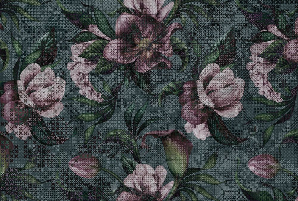 Mystique Mural - Plum