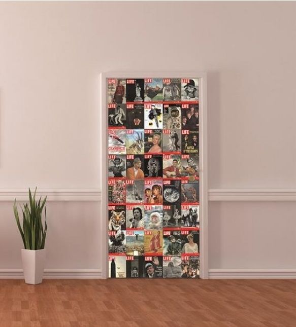 Life Magazine Cover Door Mural