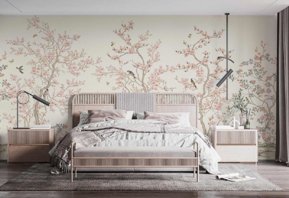 Pink - Blossom Tree Mural