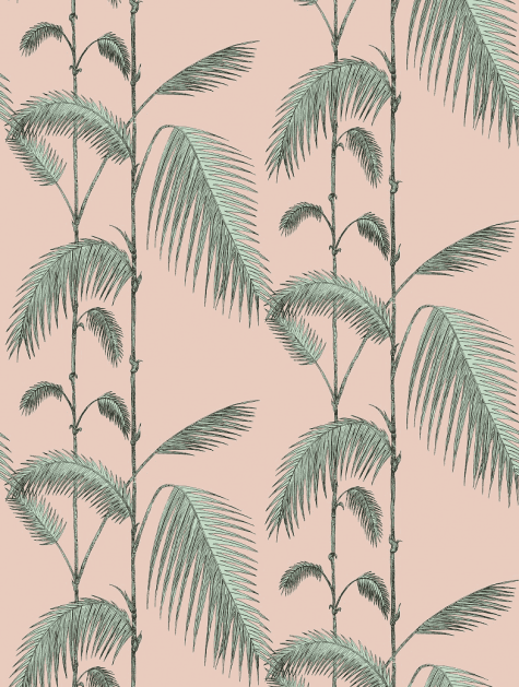 Pink - Palm Leaves