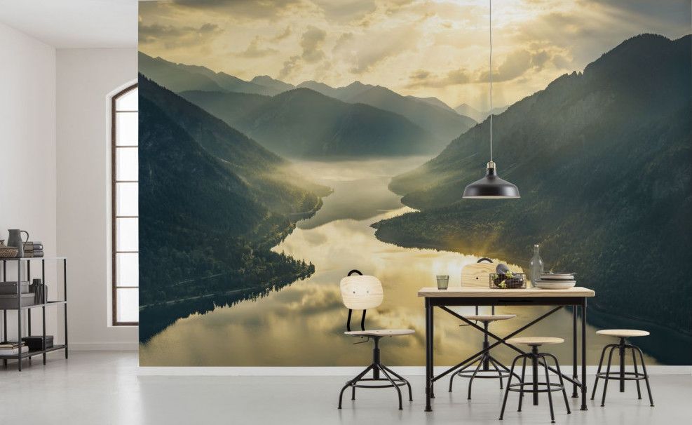 Gold Mountains Mural