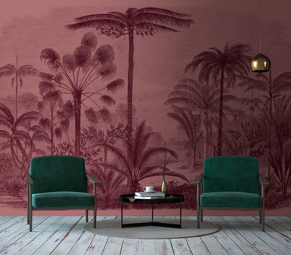 Jurassic Mural - Wine