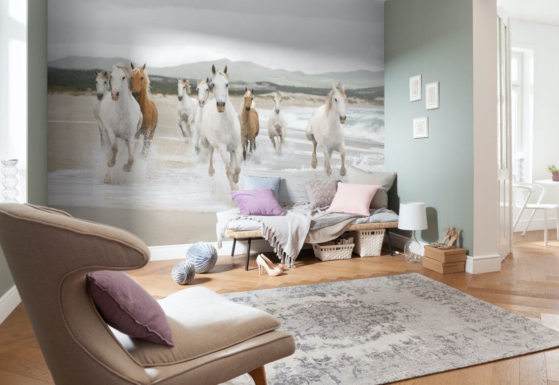 White Horses Mural