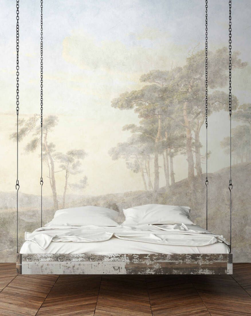 Romantic Grove Mural - Pastel