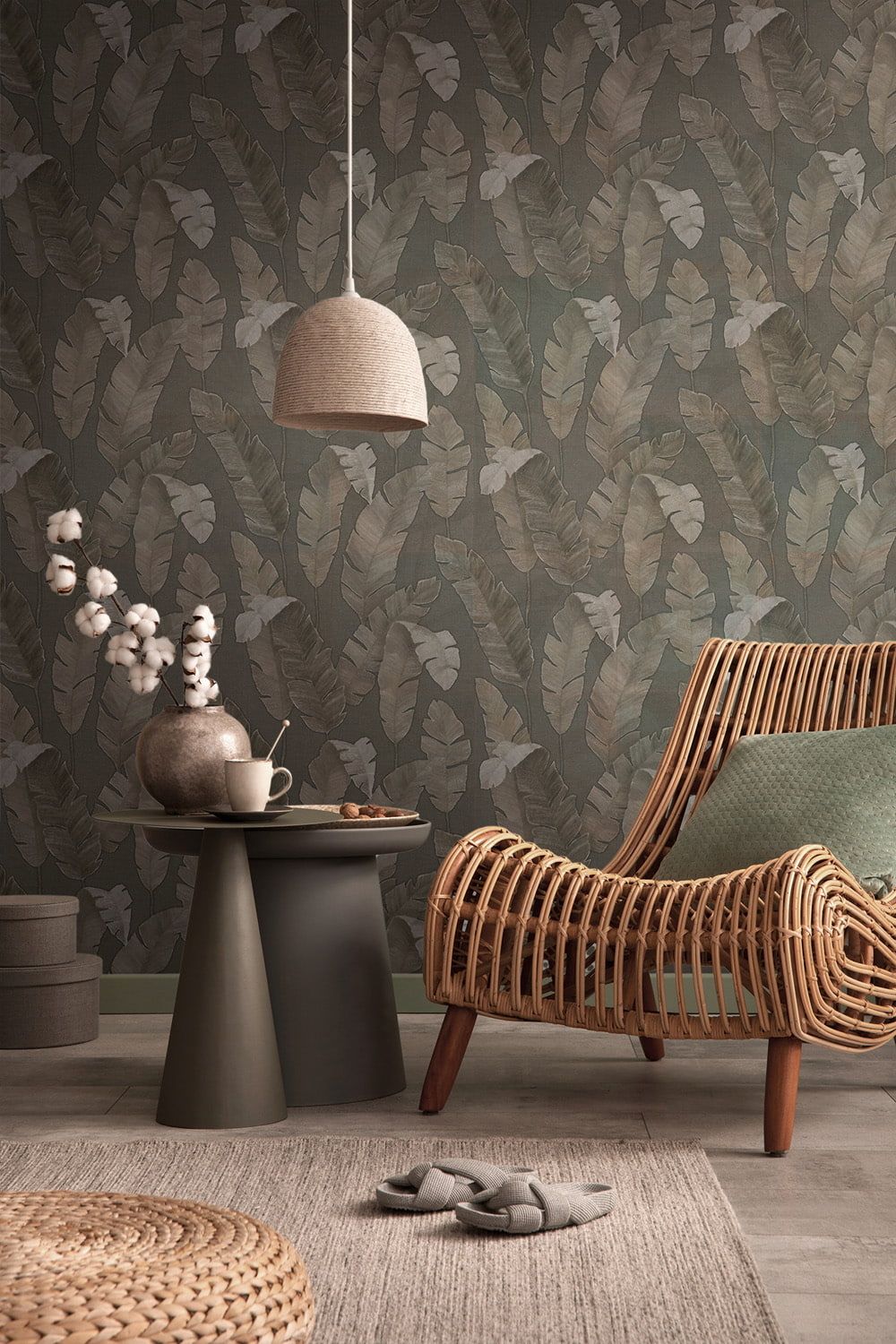 Sepia - Bali Palm