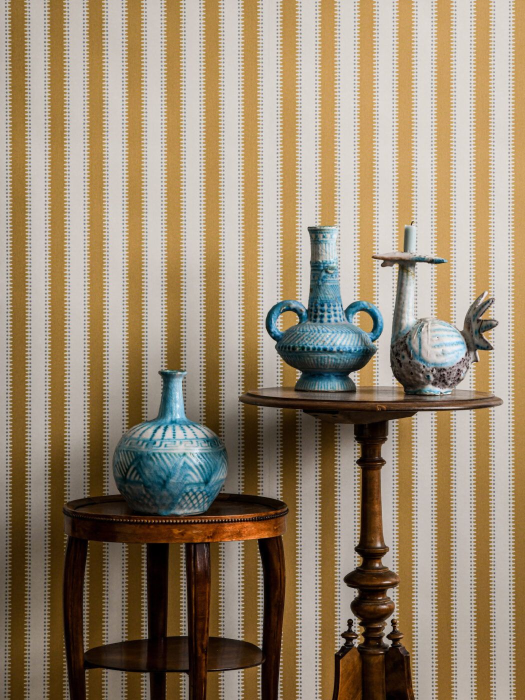Mustard - Jagged Stripe