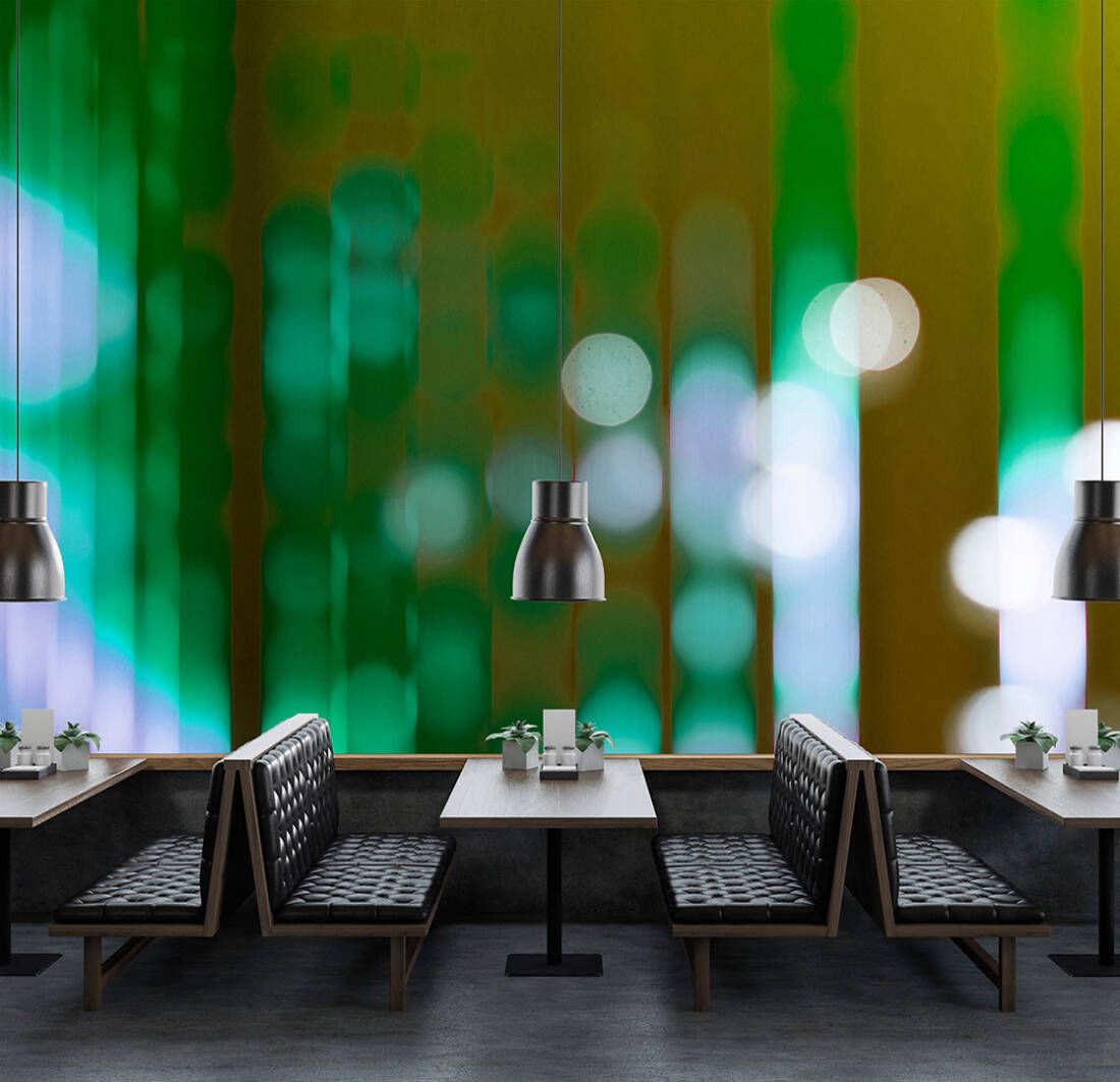 Big City Lights Mural - Emerald