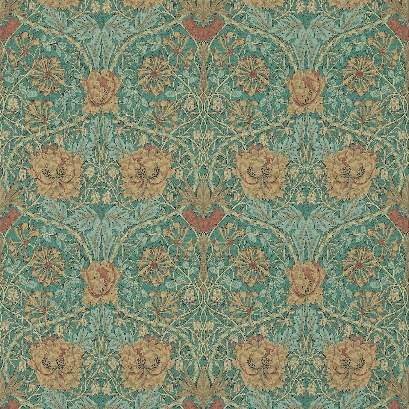 Green - Honeysuckle & Tulip