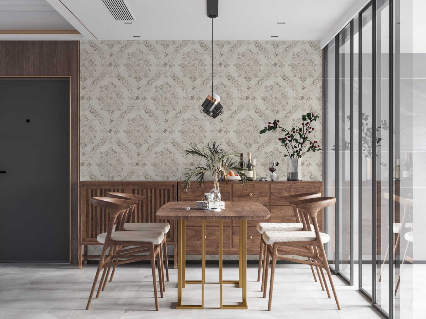 Cream - Atelier Damask