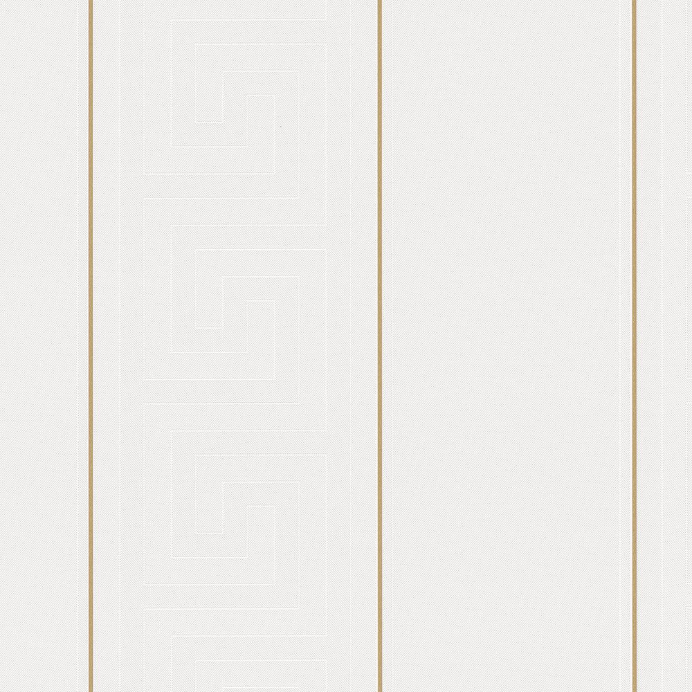 Pearl - Greek Key Stripe by Versace