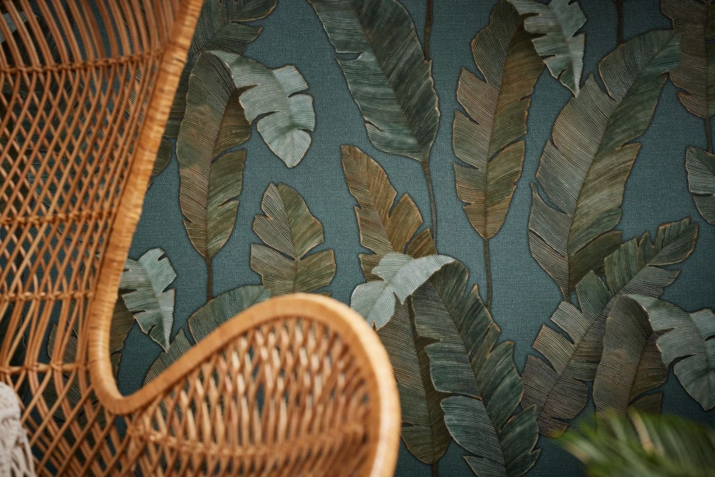 Teal - Bali Palm