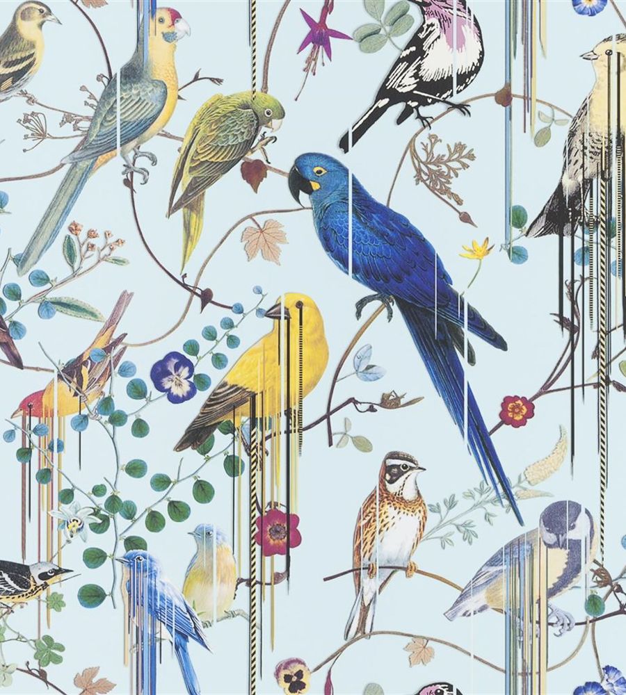 Blue - Birds Sinfonia by Christian Lacroix