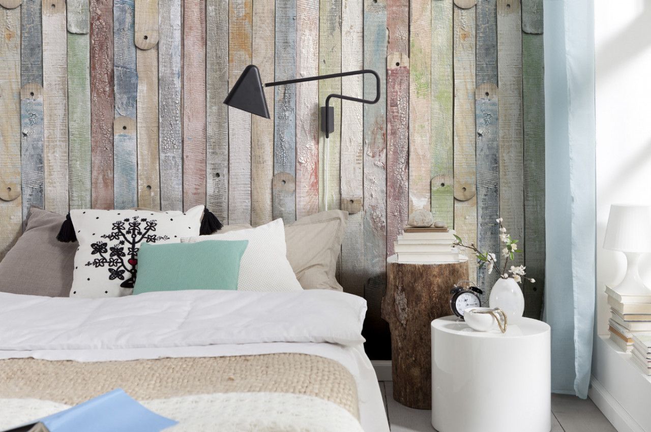 Vintage Wood Mural
