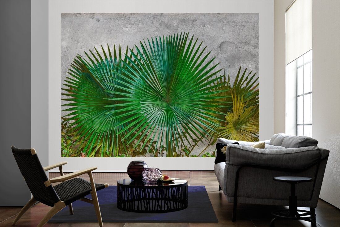 Fan Palm Mural