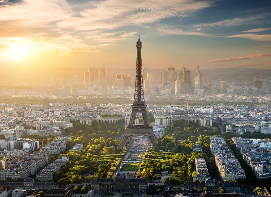 Eiffel Tower Mural