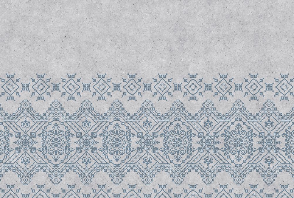 Nordic Mural - Blue