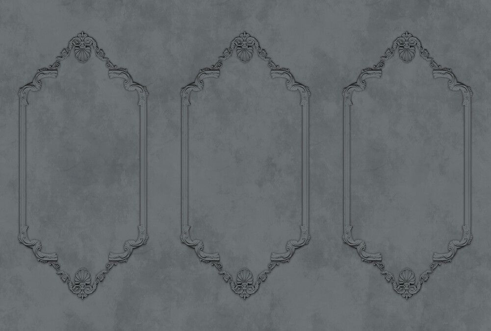 Frames Mural - Grey