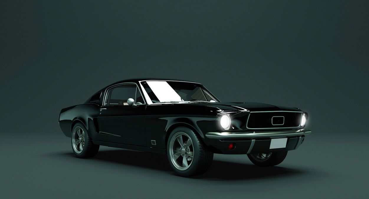 Mustang 2 Mural