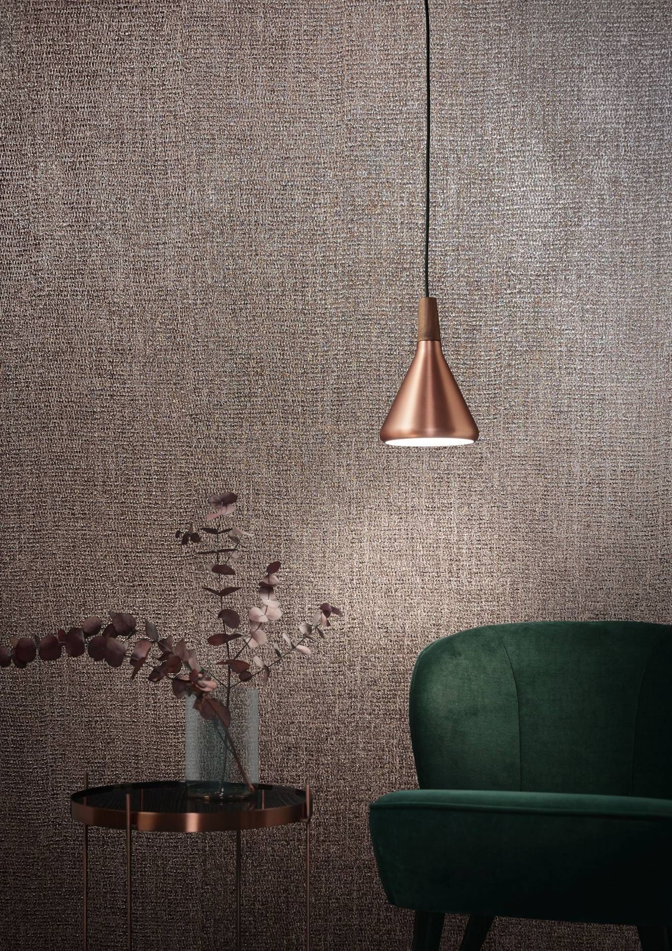 Taupe - Metallic Tweed
