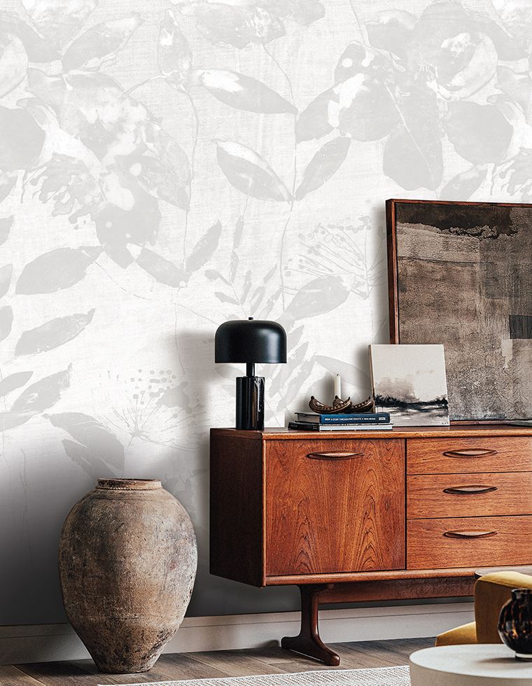 Lucy Mural - Grey