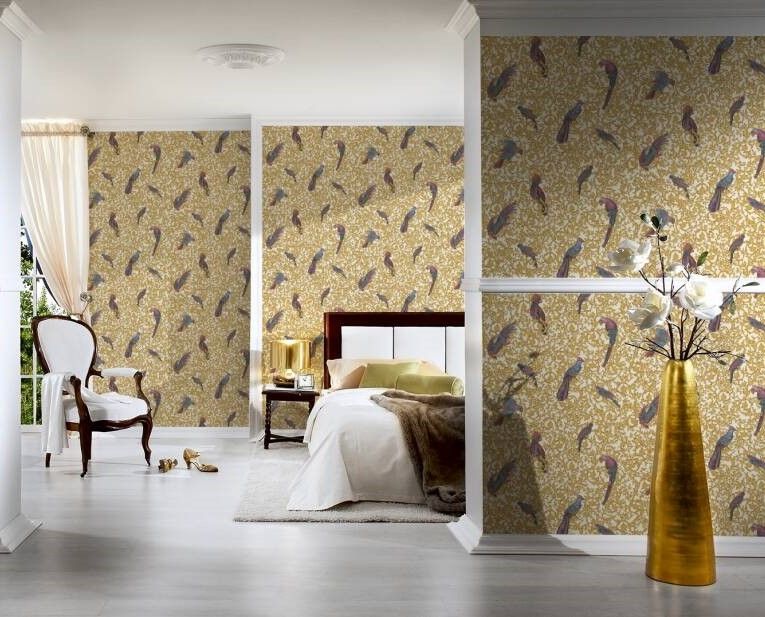 Gold - Barocco Birds by Versace