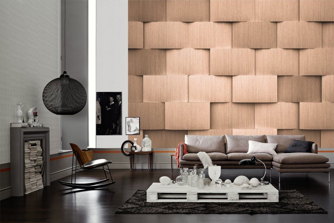 Alu Mural - Wood
