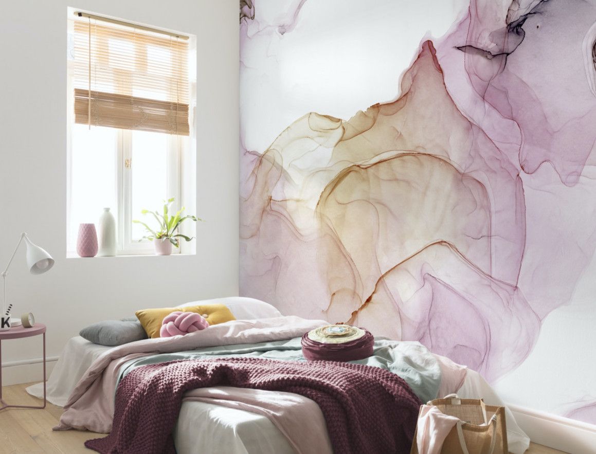 Shiny Fluid Mural