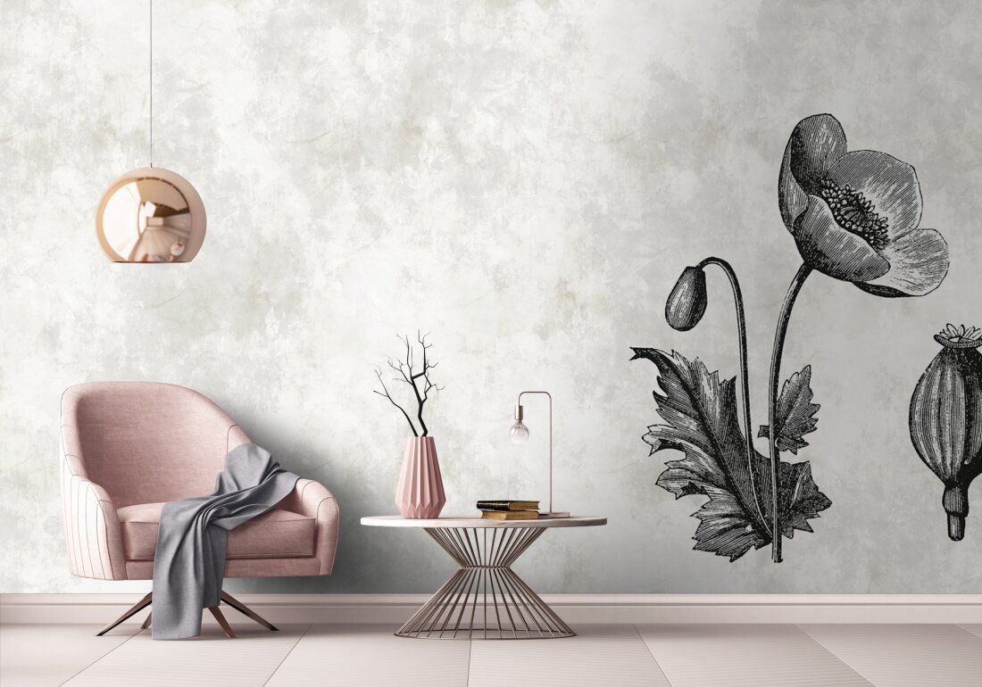 Sketchpad Poppy Mural