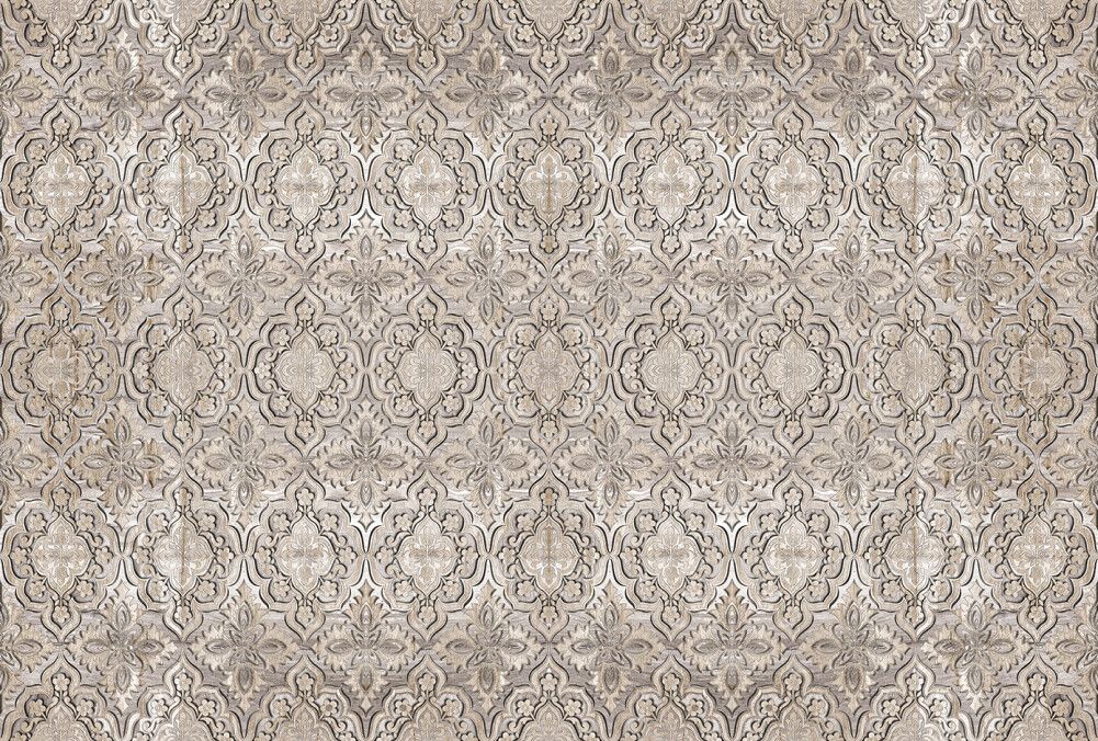 Woody Mural - Taupe