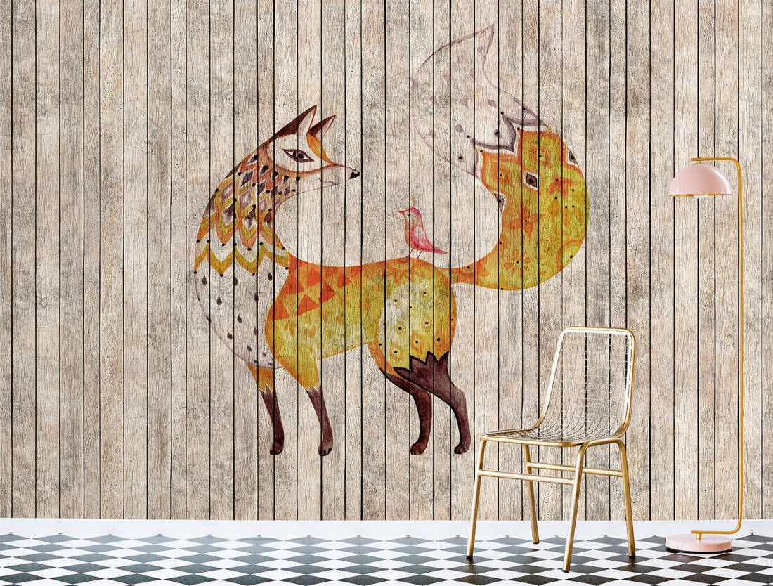 Fairy Tale Mural - Fox