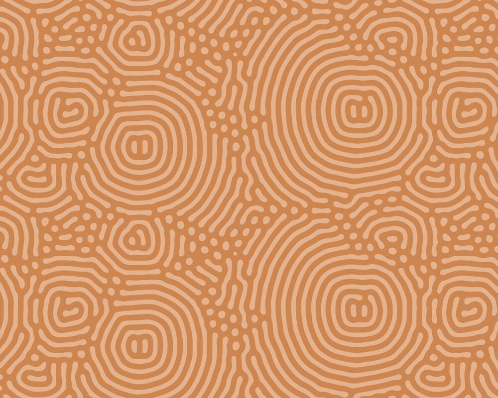 Sahel Mural - Ochre