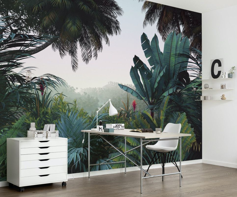 Jungle Morning Mural