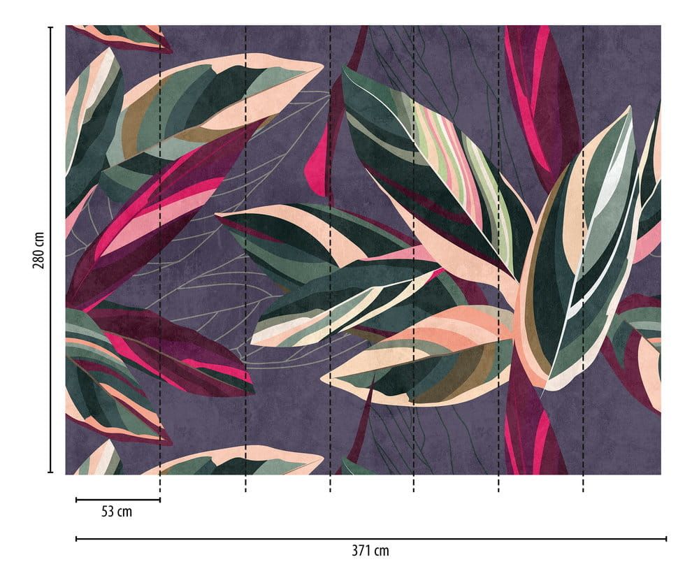 Stromanthe Mural