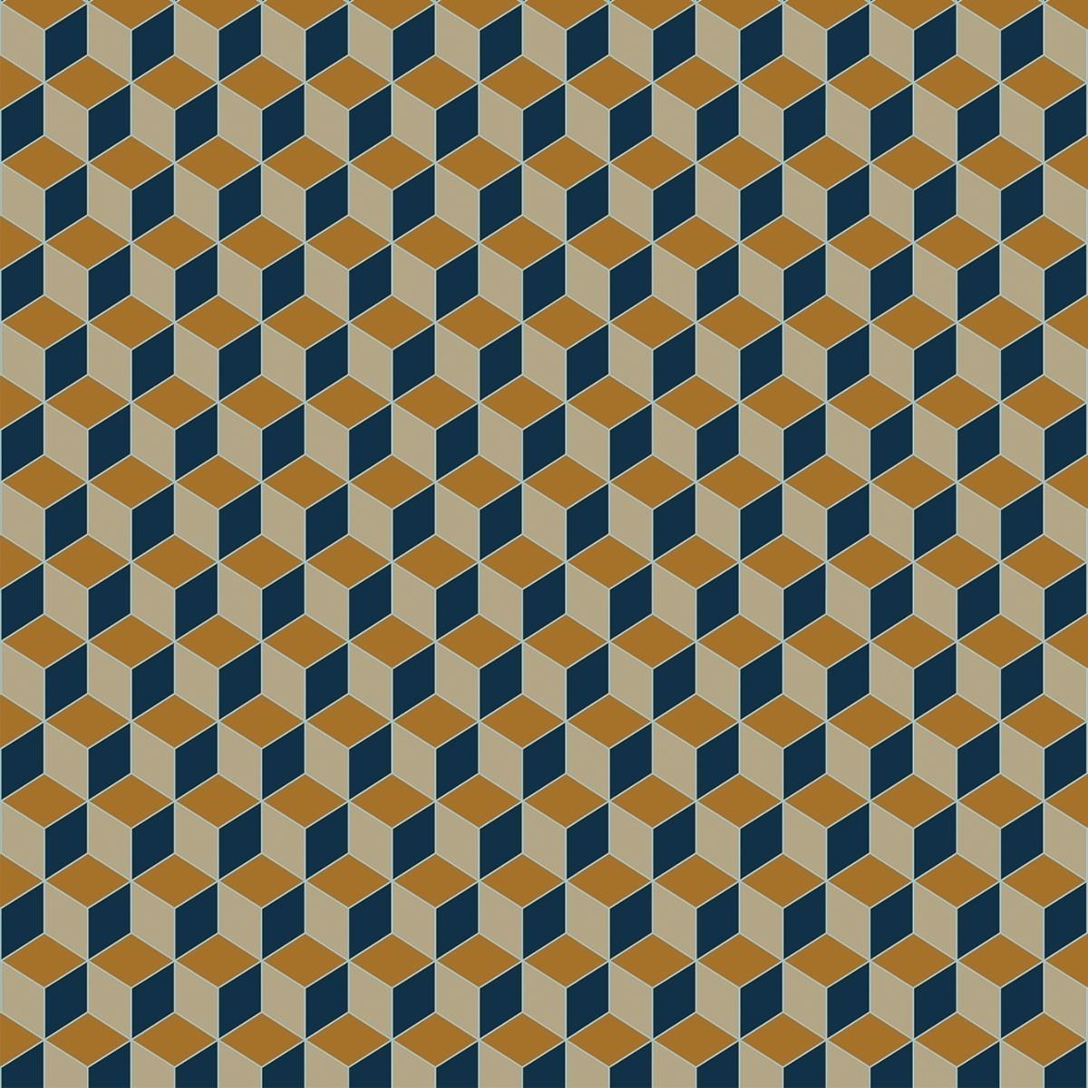 Mustard - Little Cube by Escher