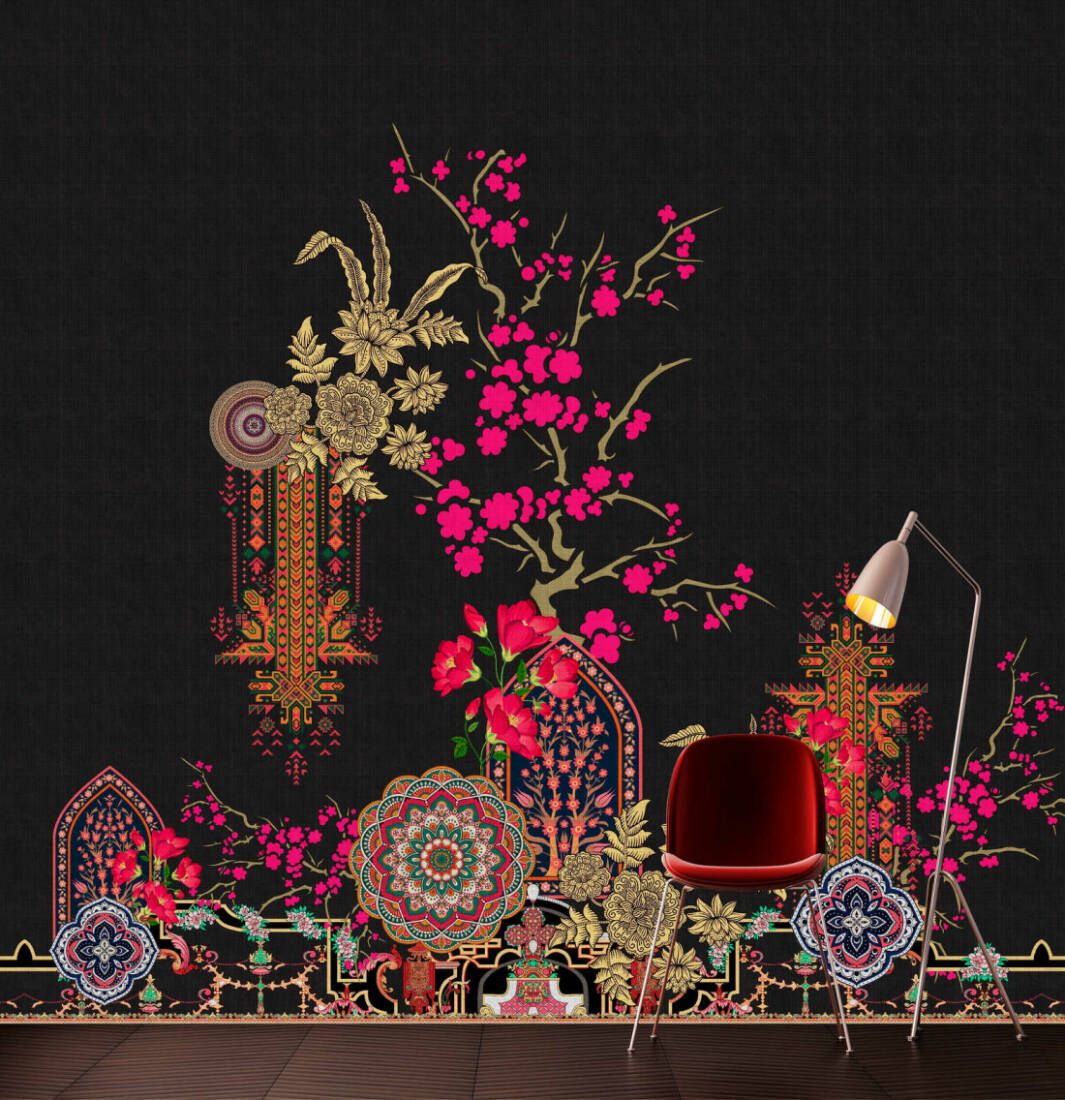 Oriental Garden 2 Mural