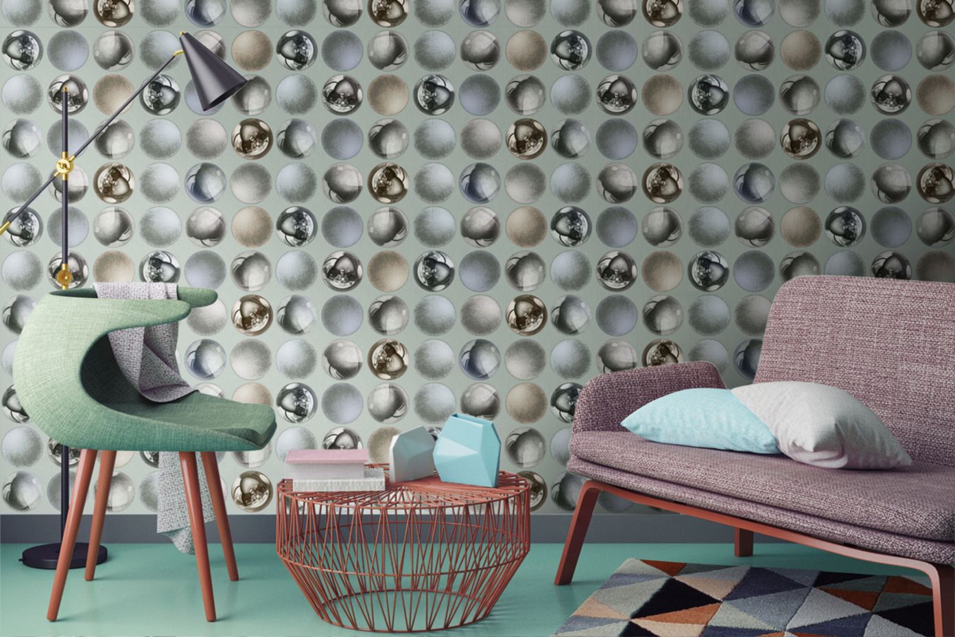 Mint - Sphere by Escher
