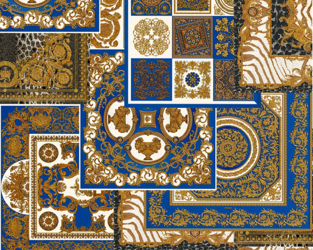 Blue - Decoupage by Versace