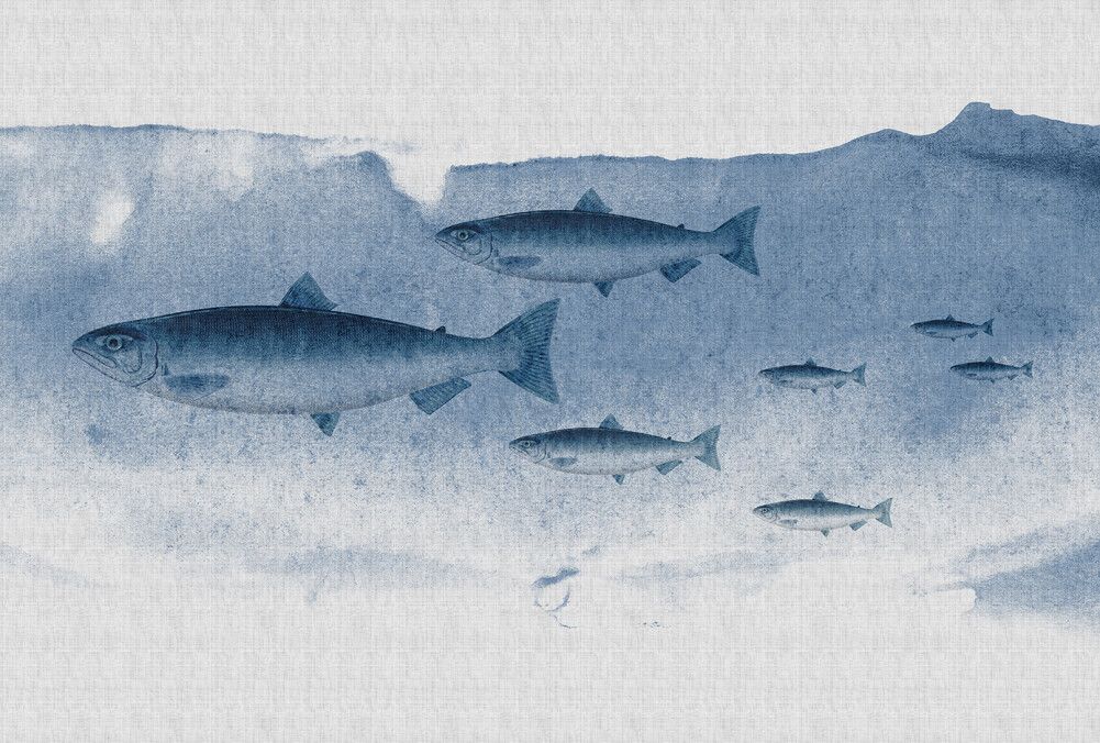 Into the Blue Mural - Blue