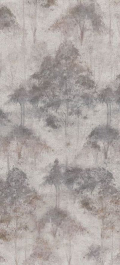 Silver Forest Panel Mural
