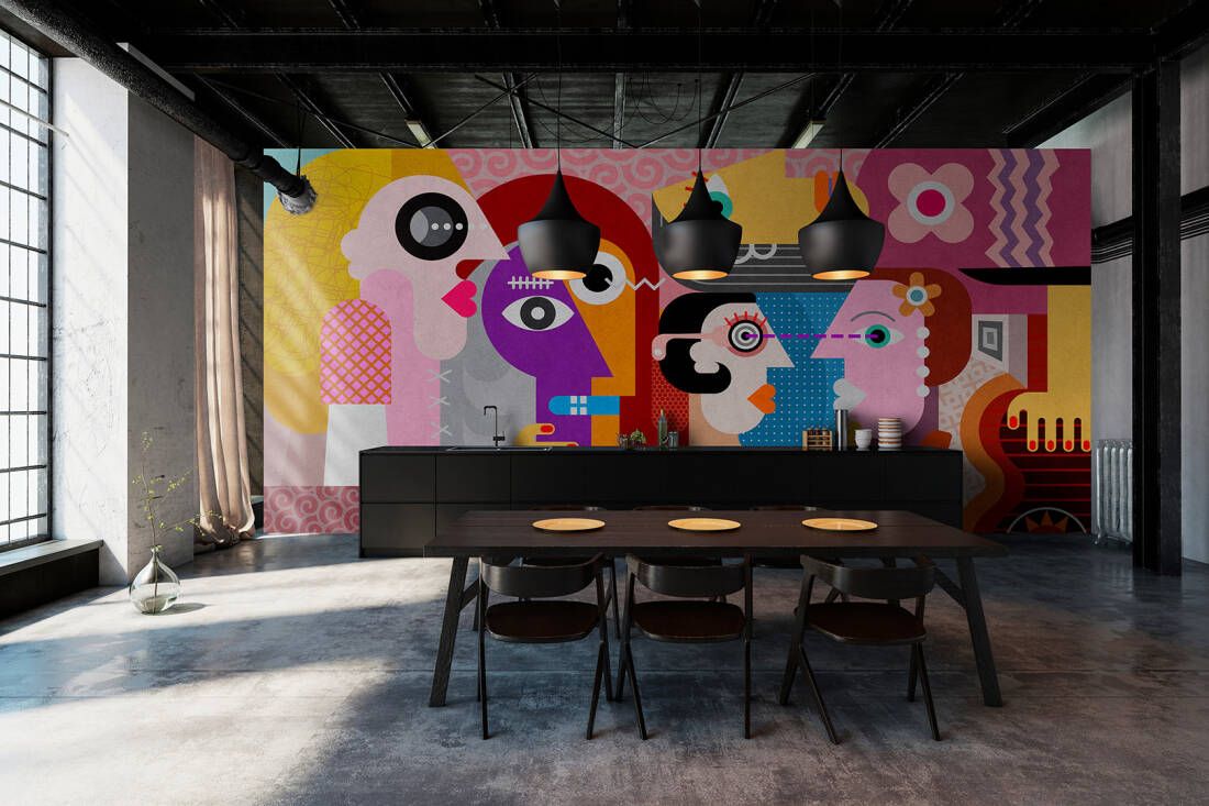 Couples 1 Mural