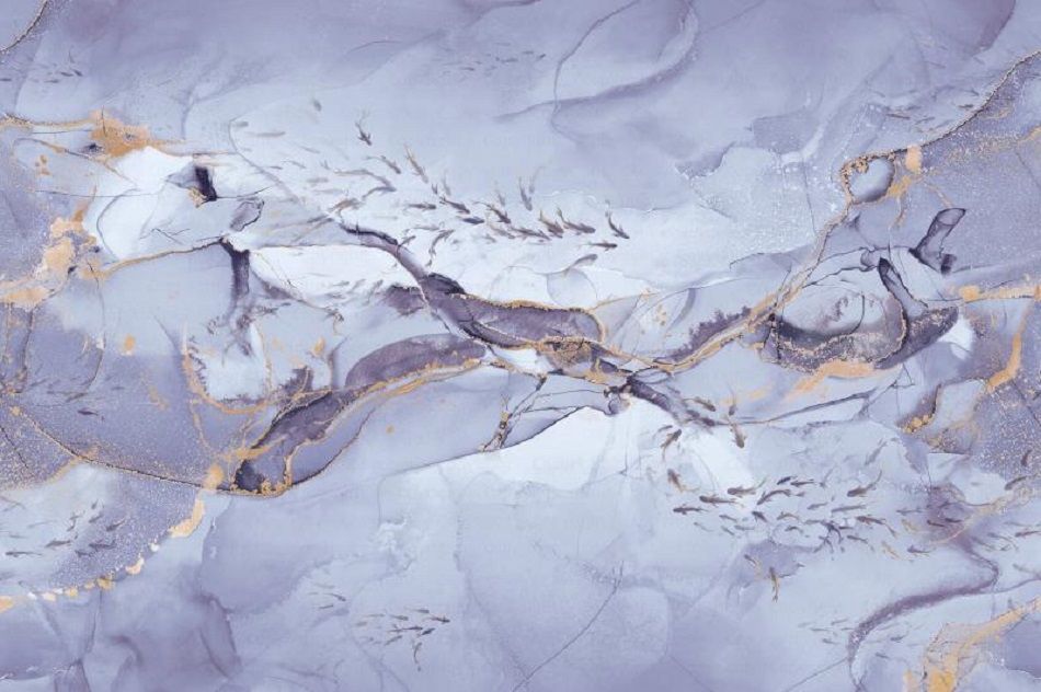 Blue - Aquamarble Mural