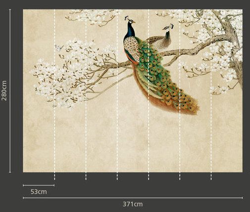 Peafowl Mural